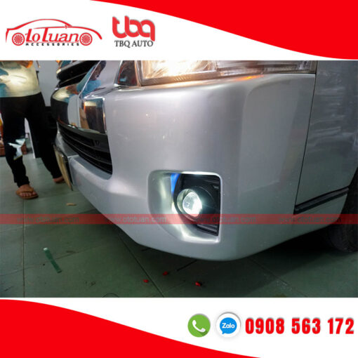 Độ đèn gầm Bi LED cho xe Toyota Hiace