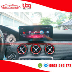 Lắp màn hình android + camera 360 cho Mercedes A Class 2015