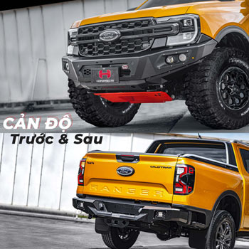 Cản độ trước & sau xe bán tải