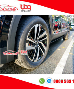 Mâm xe Teramont sau khi được phay và sơn màu đen