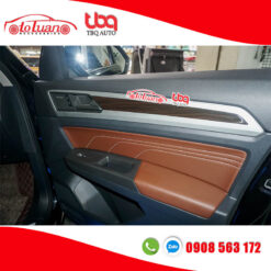 Sơn ốp gỗ nội thất xe Volkswagen Teramont