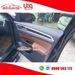 Sơn ốp gỗ nội thất xe Volkswagen Teramont