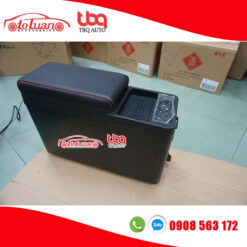 Tủ lạnh mini kiêm bệ tỳ tay, có sạc không dây, điều chỉnh bằng app điện thoại