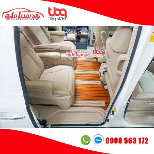 Lót sàn gỗ cho xe Toyota Alphard 2009 - 2015