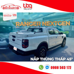 Nắp thùng thấp mở 45 độ Ranger 2023