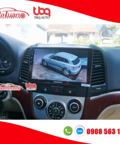 Hyundai Santafe 2008 2009 lắp màn hình android Zestech ZT360
