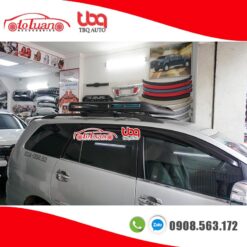 Toyota innova 2006 - 2015 lắp baga mui giá nóc
