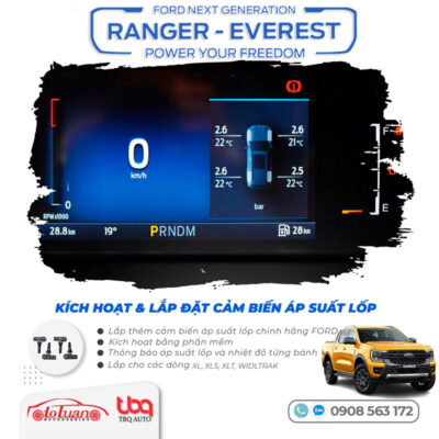 Cảm biến áp suất lốp zin theo xe Ford Ranger