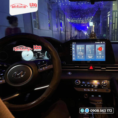 Hyundai Elantra 2023 lắp màn hình Elliview S4