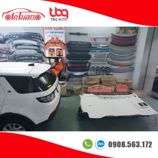 Phục hồi trần nỉ zin cho xe Land Rover Discovery