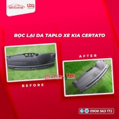 Bọc da taplo xe Kia Cerato