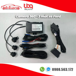 Camera 360 3 mắt cho xe Ford