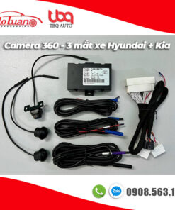Camera 360 3 mắt cho xe Hyundai Kia