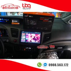 Honda Civic 2013 lắp màn hình android Elliview