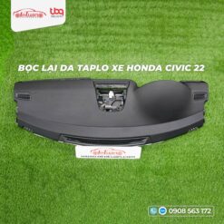 Bọc da taplo xe Honda Civic 2022 bị bung túi khí