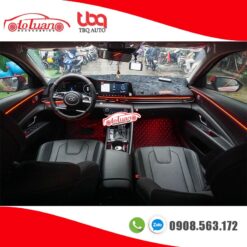 Hyundai Elantra 2023 độ đèn LED nội thất RGB 18 chi tiết