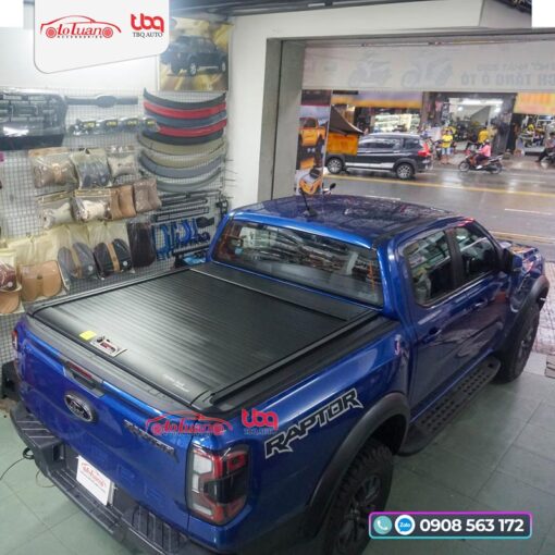 Nắp thùng cuộn Option Roll: Sự hoàn hảo cho Ford Ranger Raptor 2023 NextGen
