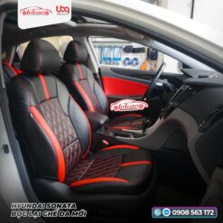 Hyundai Sonata bọc lại ghế da mới