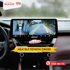 Màn hình liền camera 360 Toyota Cross 12.3 inch