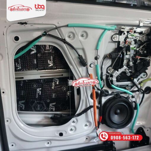 Cách âm Nga VIBROFILTR vị trí cánh cửa xe