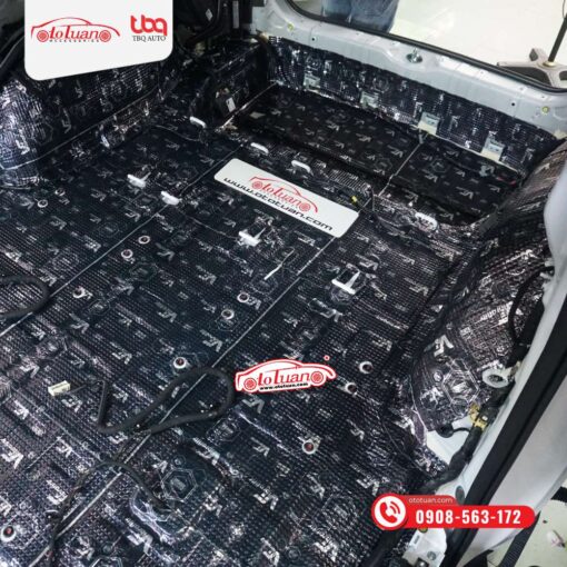 Cách âm Nga VIBROFILTR vị trí sàn xe và cốp sau