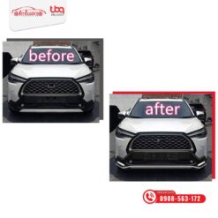 Phần ốp cản trước Toyota Cross