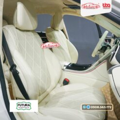 Bọc ghế da bò ý Futura cho xe Mercedes C200 đời 2023