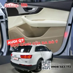 Bọc da cánh cửa xe Audi Q7 đời 2017