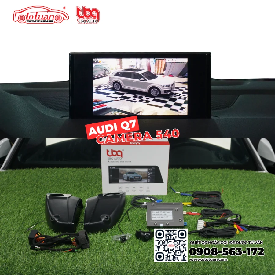Camera 360 độ xe Audi Q7