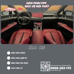 Dán PPF nội thất cho xe Kia K5