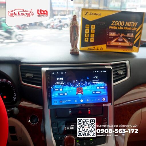 Màn hình android dành cho xe Toyota Alphard 2010