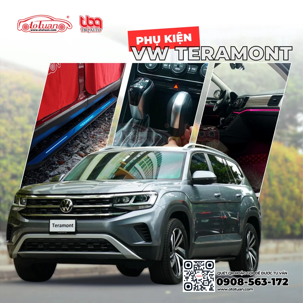 Tổng hợp phụ kiện dành cho xe VW Teramont