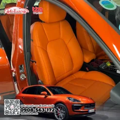 Bọc Ghế Da Bò Ý LeMans Gruppon Mastrotto Cho Porsche Macan 2022