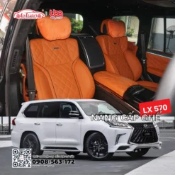 Độ ghế thương gia cho băng ghế giữa Lexus LX