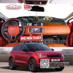 Bọc da cánh taplo Range Rover Evoque