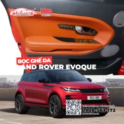 Bọc da cánh cửa phía trước Range Rover Evoque