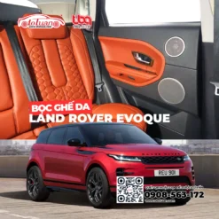 Bọc da cánh cửa phía sau Range Rover Evoque