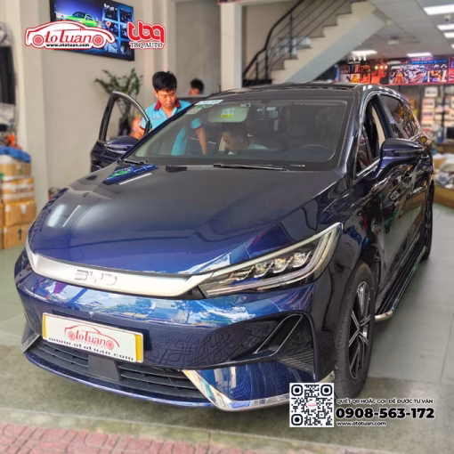 Bậc bước chân xe BYD M6