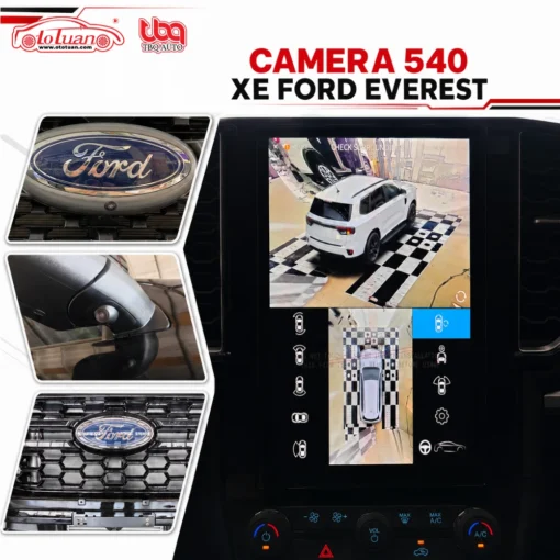 Camera 540 xe Ford Everest