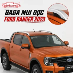 Baga mui dọc xe Ford Ranger 2023