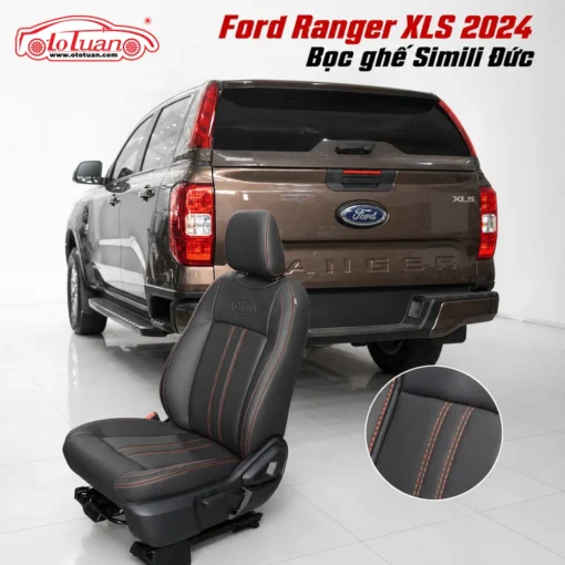 Ford Ranger XLS 2024 bọc ghế Simili Đức
