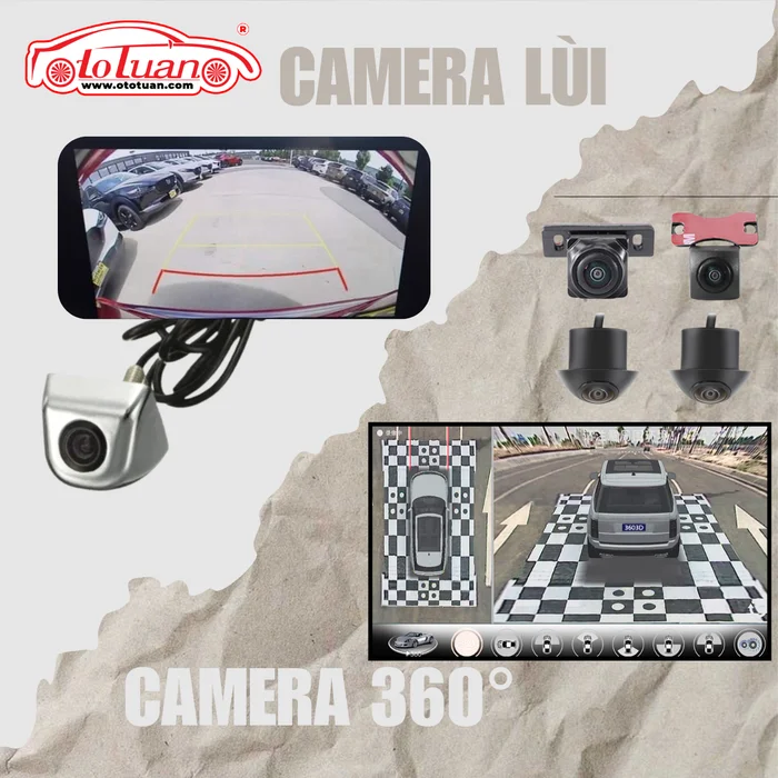 Sự khác nhau giữa Camera lùi và Camera 360