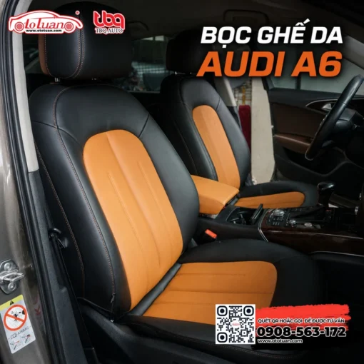 Bọc ghế da xe Audi A6