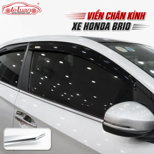 Viền chân kính xe Honda Brio
