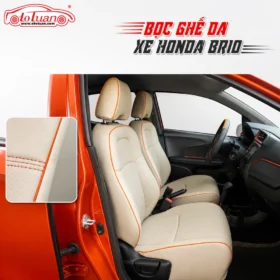 Bọc ghế da xe Honda Brio