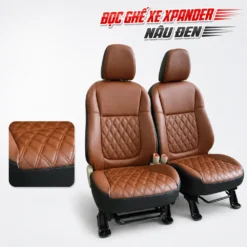 Bọc ghế xe Xpander nâu đen