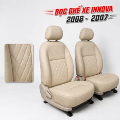 Bọc ghế xe Innova 2006 - 2007