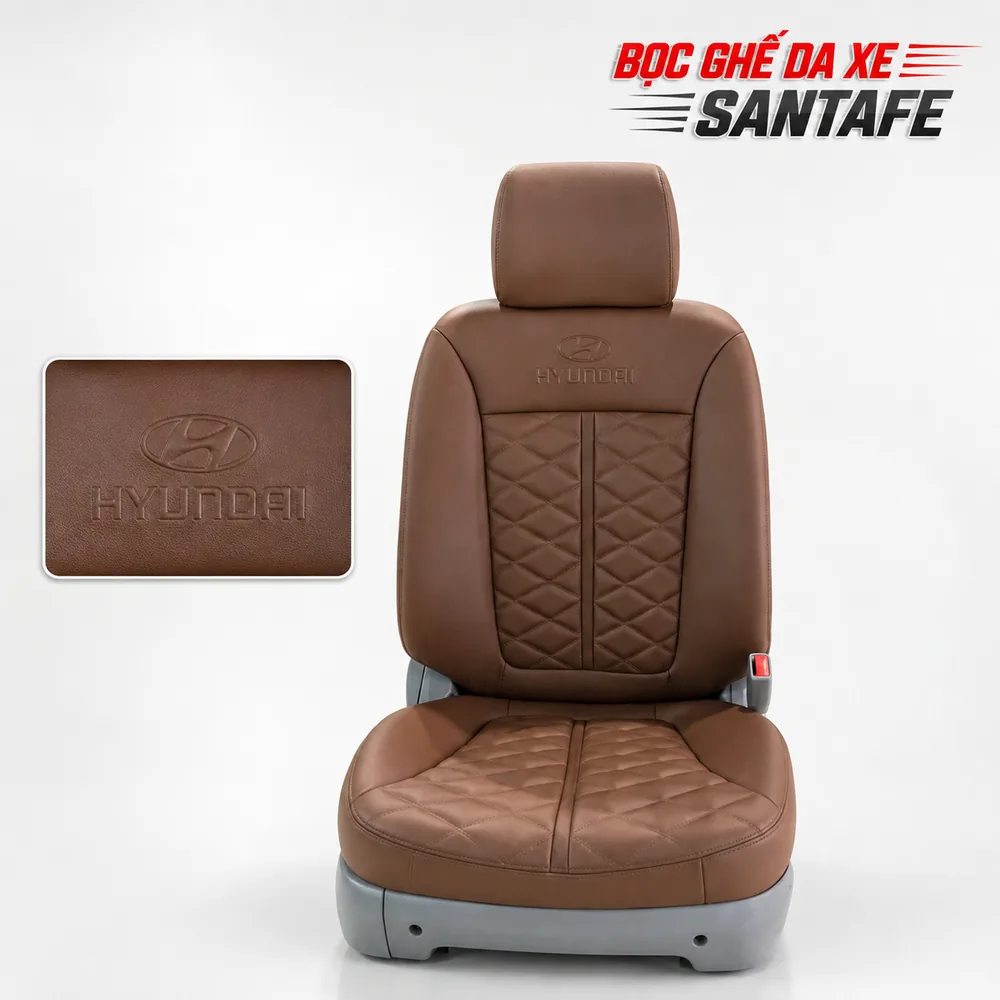 Bọc ghế da xe santafe Bọc ghế da xe santafe