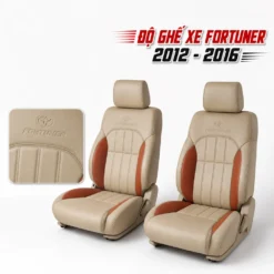 Độ ghế xe Fortuner 2012 - 2016