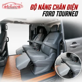 Độ nâng chân chỉnh điện cho xe Ford Tourneo